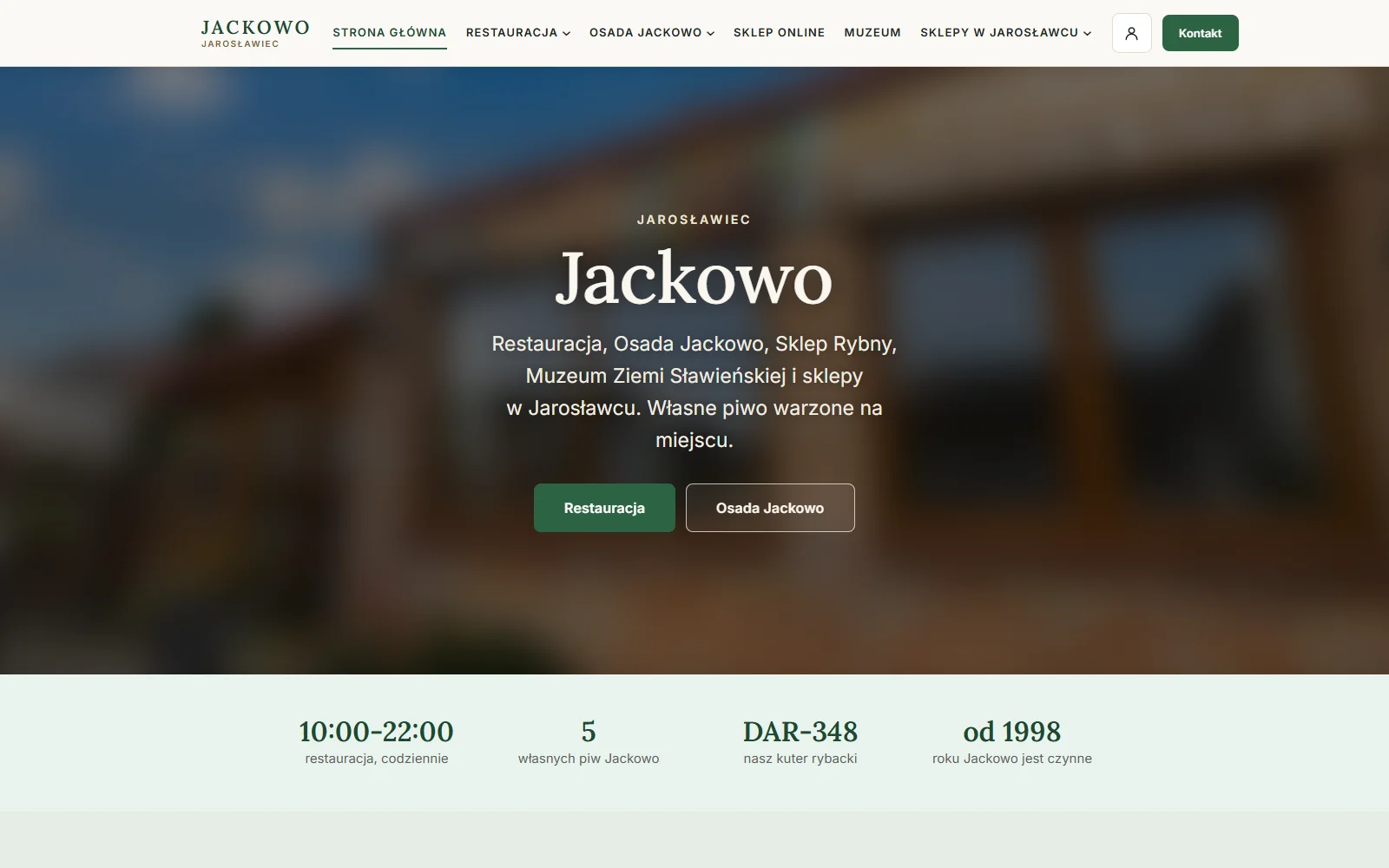 Jackowo Jarosławiec - strona internetowa