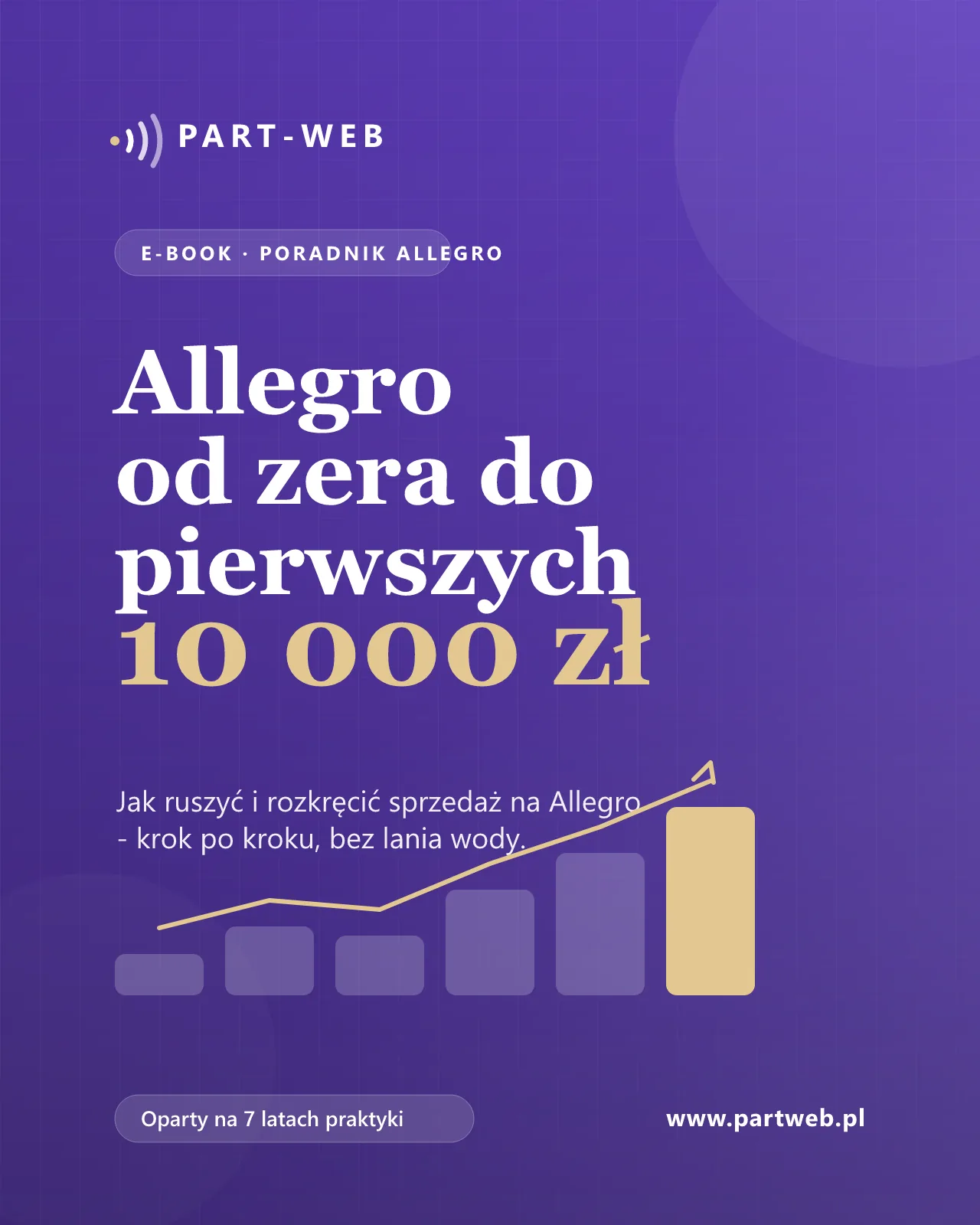 Okładka: Allegro od zera do pierwszych 10 000 zł